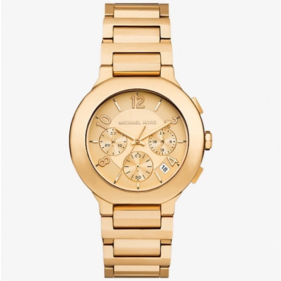 MICHAEL KORS
Oversized Gramercy Gold-Tone Watch main image 8